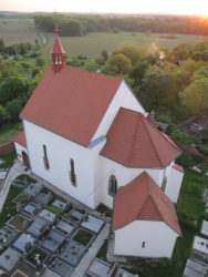 současnost kostela současnost kostela